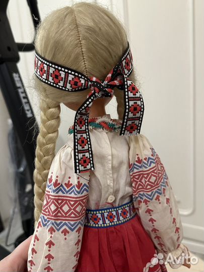 Кукла СССР ленигрушка Славянка ранняя