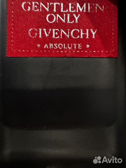 Духи мужские Givenchy Gentlemen Only Absolute