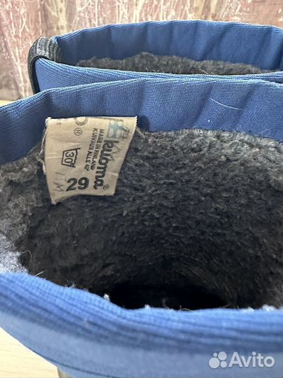 Сапоги детские зимние б/у