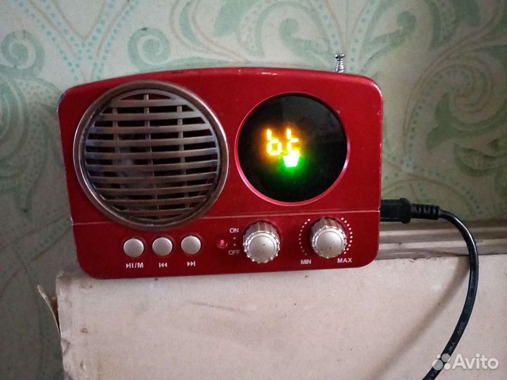 Колонки блютуз USB колонки ретро бу