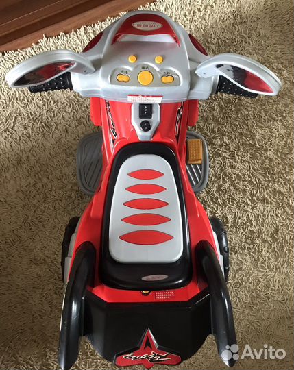 Детский электро мотоцикл новый