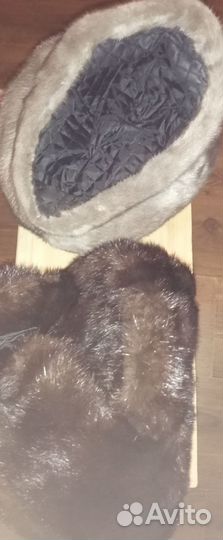 Шапки норковые бу