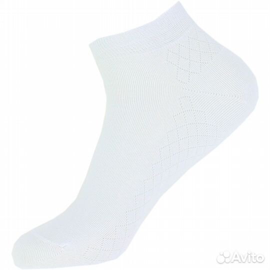 Женские носки Komax B1600-3A белые хлопок оптом