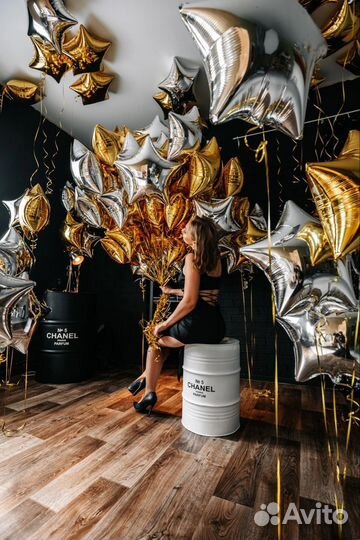 Воздушные шарики с гелием