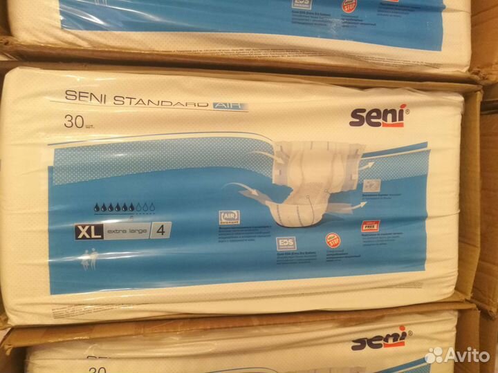 Памперсы для взрослых Seni 4 XL