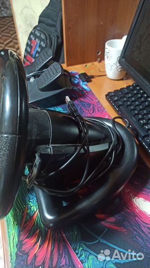 Игровой Руль Speedlink Black bolt racing wheel