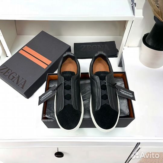 Ermenegildo zegna мужской слипоны