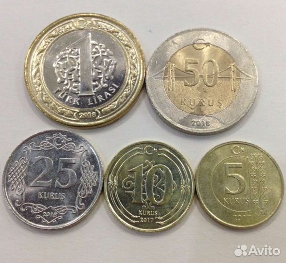 Монеты Турции