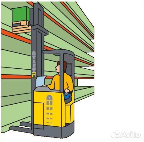 Водитель штабелера / высота 10-12 метров