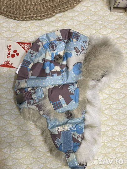 Шапка ушанка для малышей