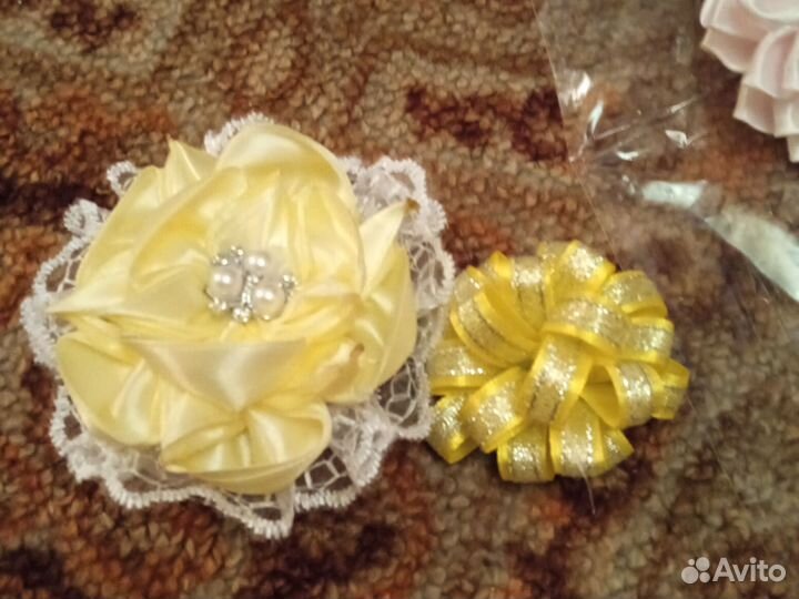 Резинки для волос ручной работы