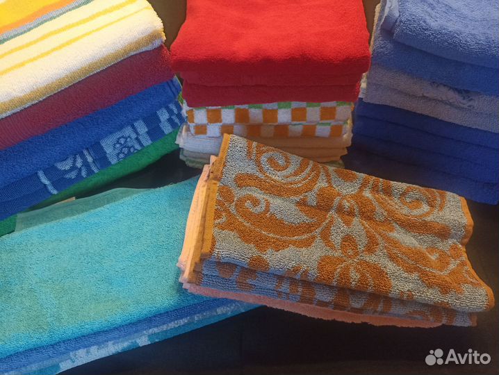 Махровые полотенца новые