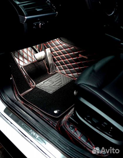 Коврики в салон на BMW X6 2014 год Е71