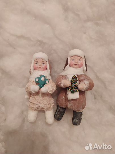 Ватные игрушки для Екатерины