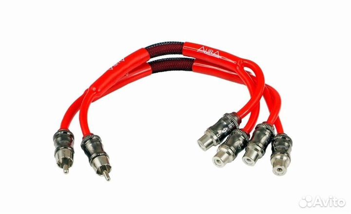 AurA RCA-CY22mkii, RCA Y-коннектор, 2 шт