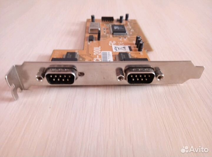 PCI контроллер com 2 RS-232