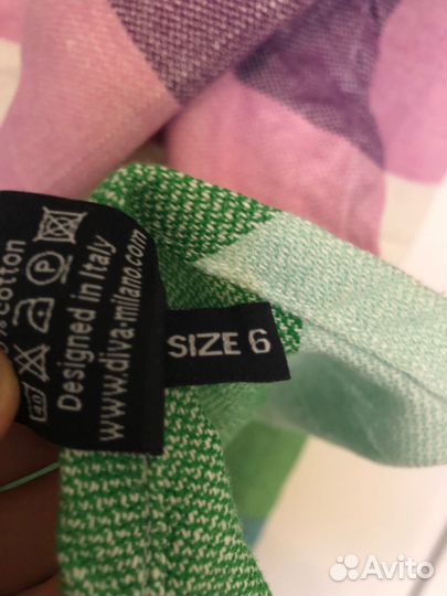 Слинг шарф двойного диагонального плетения Diva