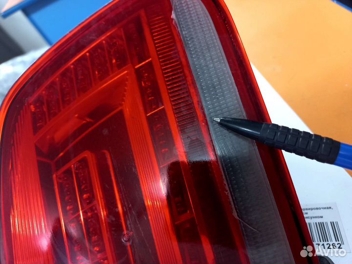 Фонарь задний левый внутренний Фольксваген Тигуан