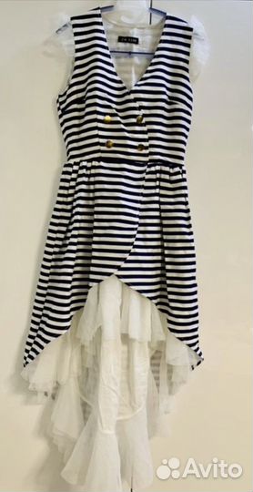 Пакетом вещи 46- платье (2) джинсовка пуловер
