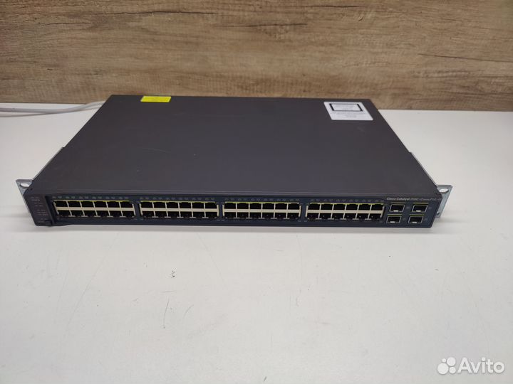 POE Коммутатор 3L Cisco Catalyst WS-C3560V2-48PS-S