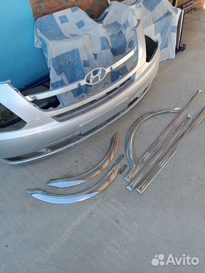 Бампер передний Старекс.08г