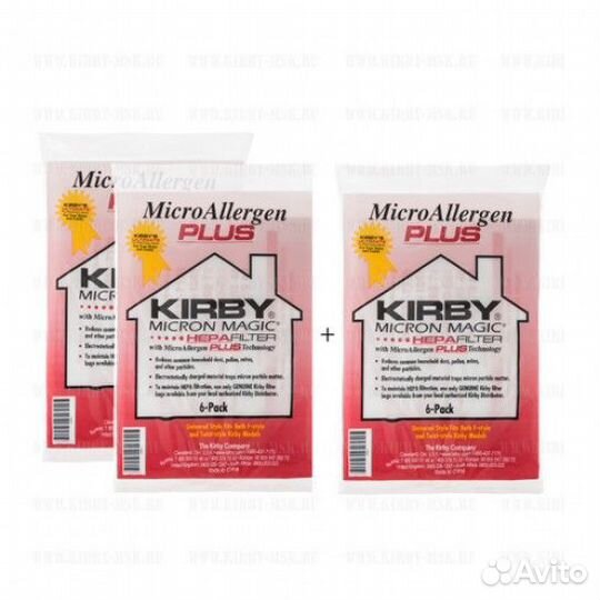 Мешки для пылесоса Кирби Kirby. Оригинал 18шт