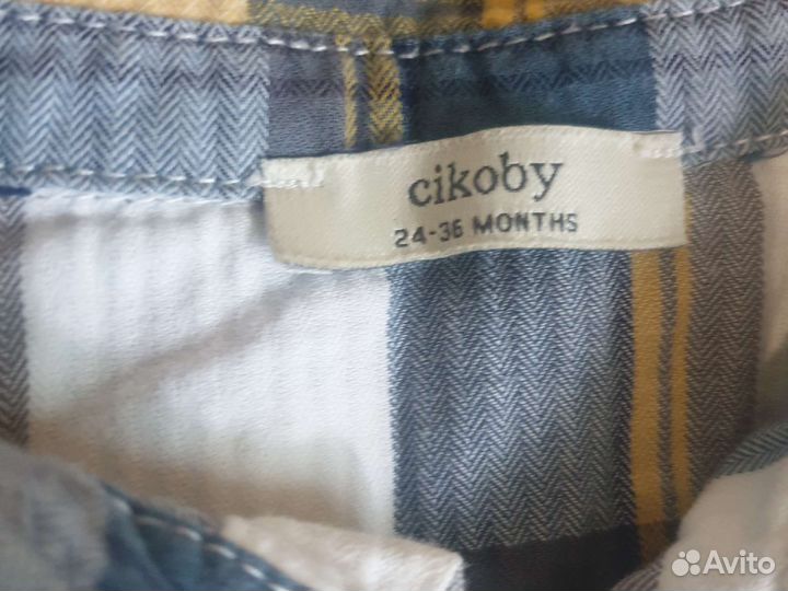 Рубашка для мальчика 2-3 года