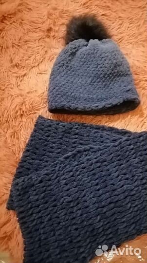 Набор шапка и шарф