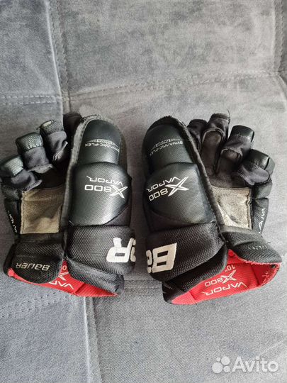 Краги хоккейные bauer x800 10'