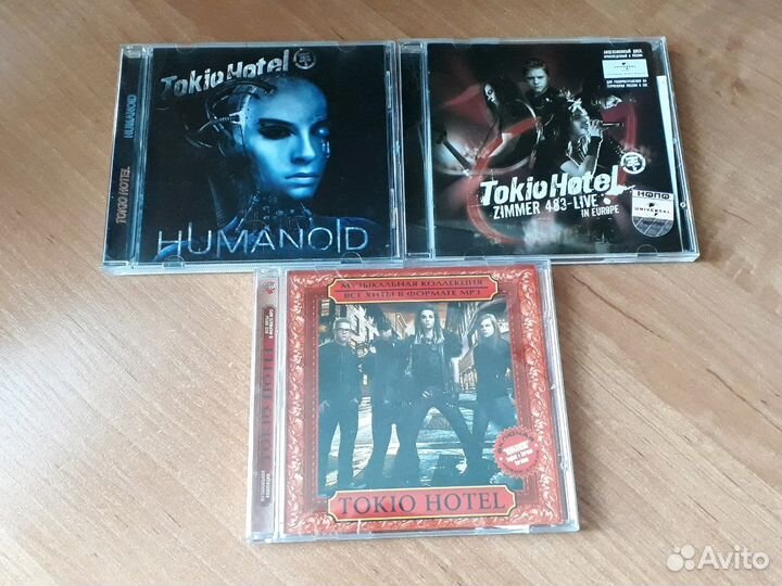 Диски группы Tokio Hotel