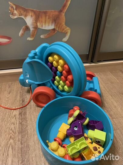 Неуклюжий слон мега блокс