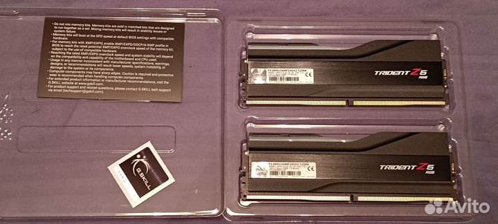 Оперативная память G.Skill Trident Z5 48Gb 6800Mhz