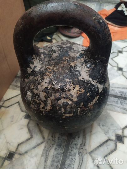 Гиря 32 кг СССР