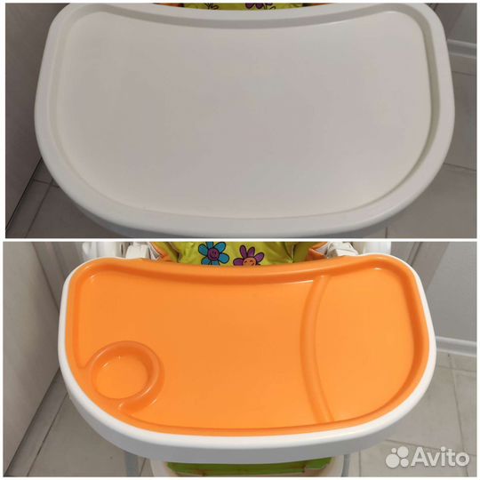 Стульчик для кормления Chicco polly 2 в 1