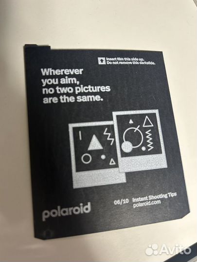 Коллекционная карточка polaroid