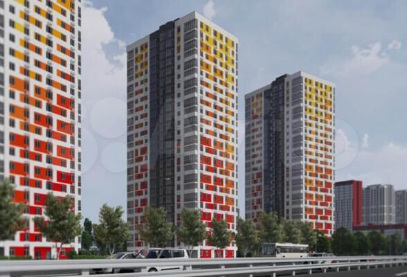 Квартира-студия, 35,6 м², 24/25 эт.