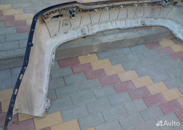 Бампер задний мерседес S 221 до рест