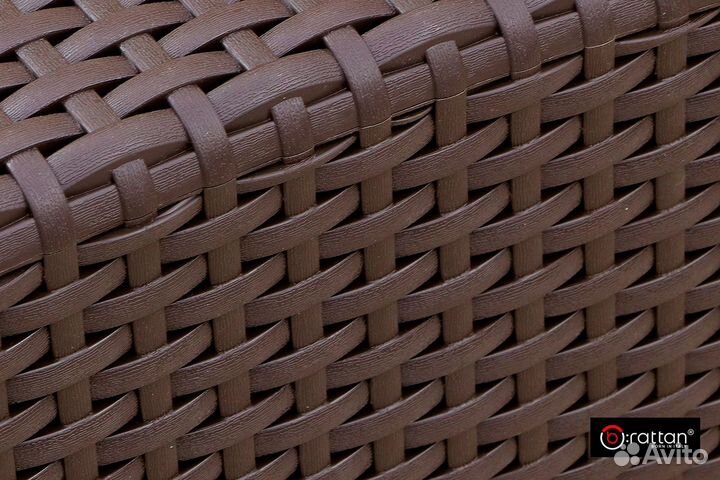 Комплект мебели Rattan Premium Corner, венге