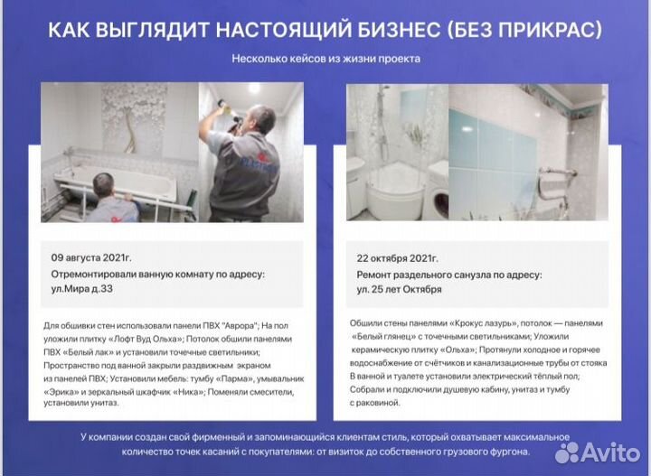 Франшиза Ремонта пвх-Панелями Под ключ
