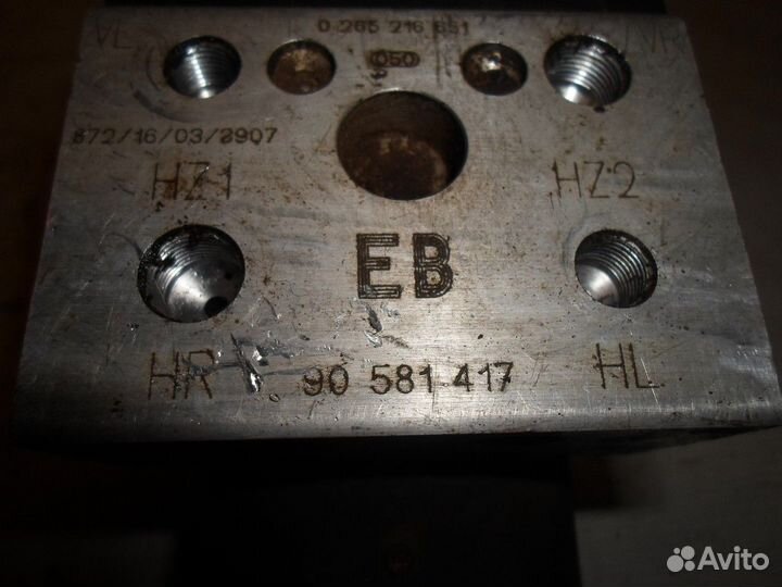 Блок ABS (насос) (Opel Astra, Opel Zafira)