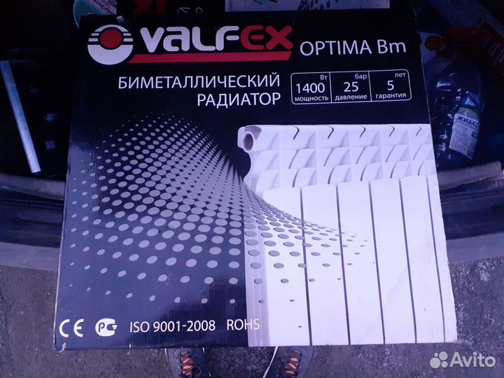 Секционный радиатор Биметалл Valfex optima Bm 500