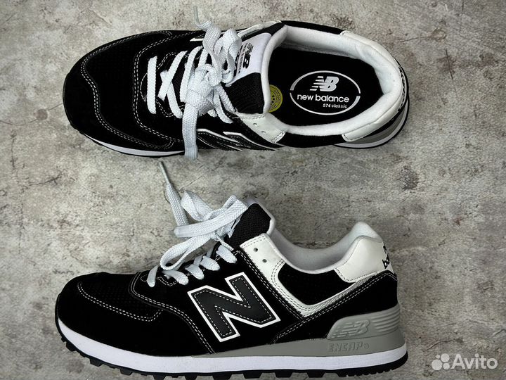 Замшевые Кроссовки New Balance 574 Замшевые Новые