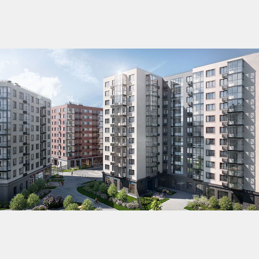 2-к. квартира, 61,6 м², 3/11 эт.