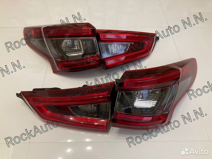 Фонарь задний (комплект) Nissan Qashqai (J11)