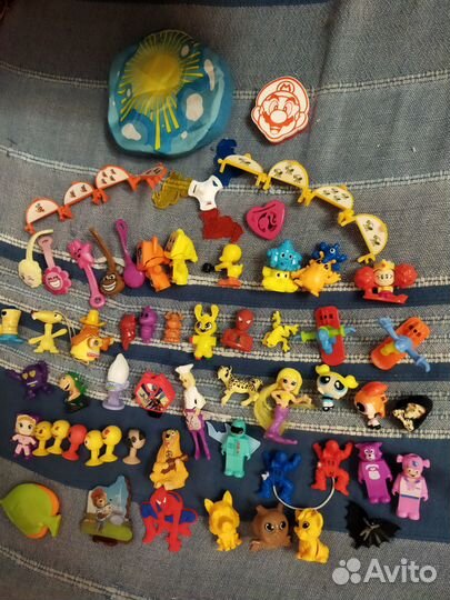 Игрушки из киндера и др. за 3фото