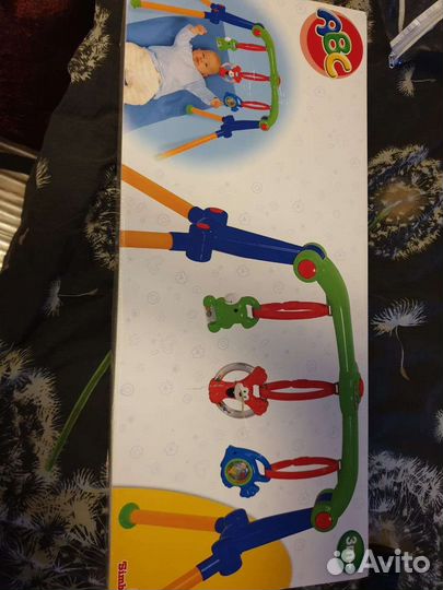 Развивающие игрушки.Турник с погремушками(дуга)