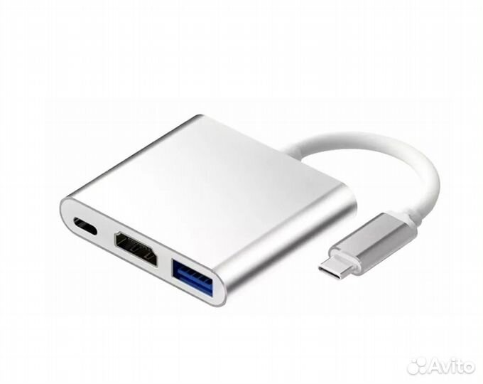 Адаптер кабель type c hdmi 4k
