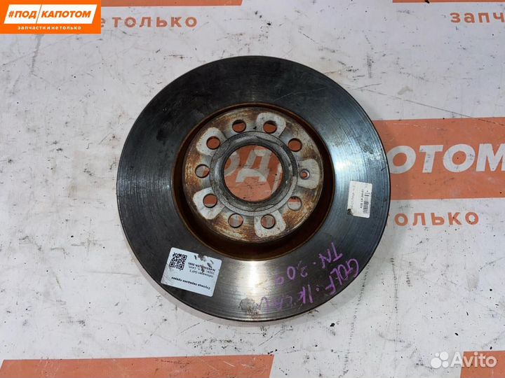 Диск тормозной Volkswagen Golf 5 2009