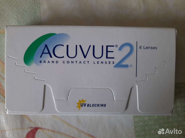 Линзы контактные acuvue 2