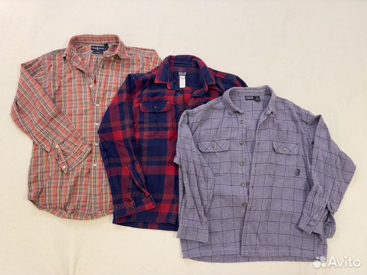 Patagonia Polo ralph lauren рубашки